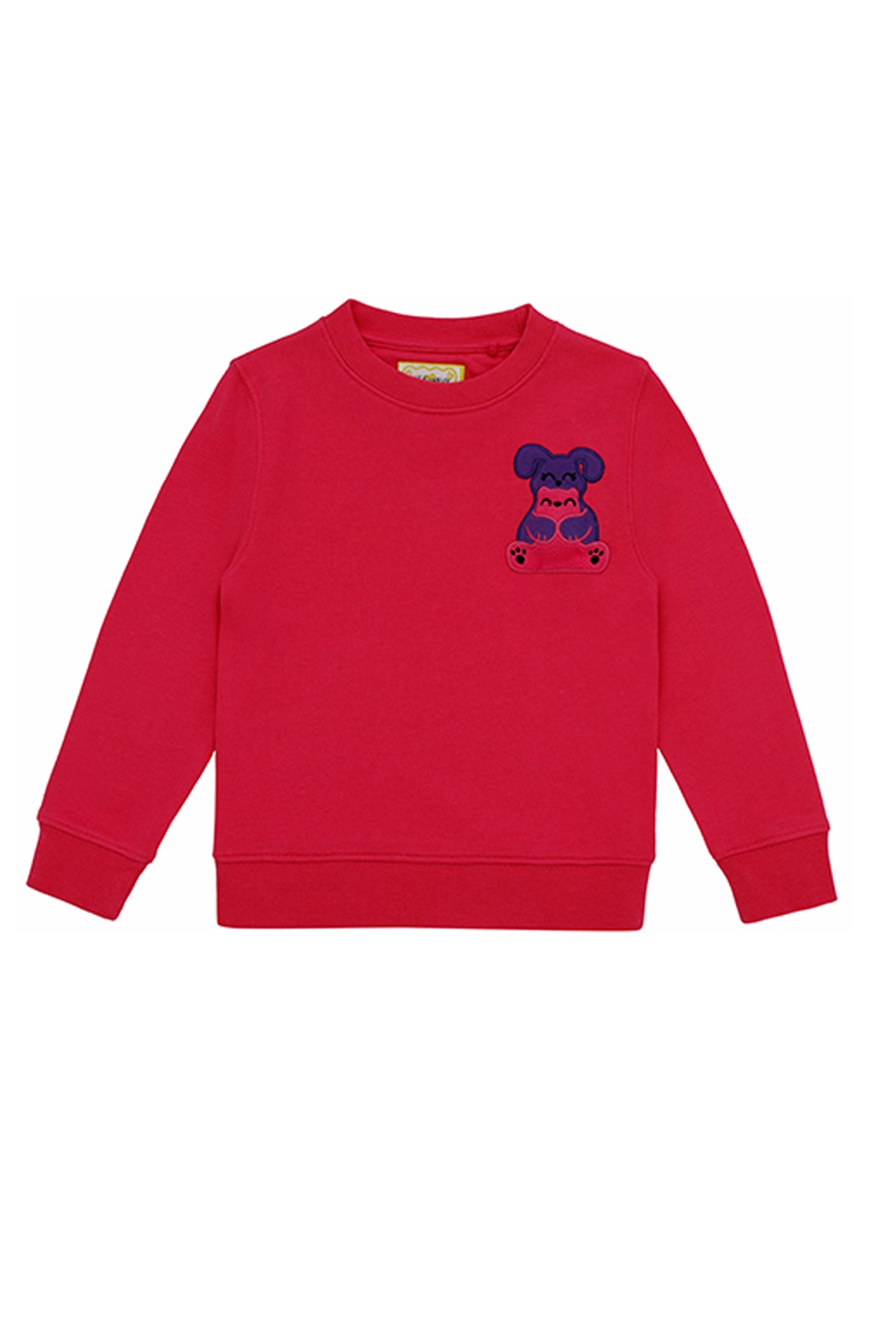Ses Çıkaran Fuşya Bisiklet Yaka Sweatshirt