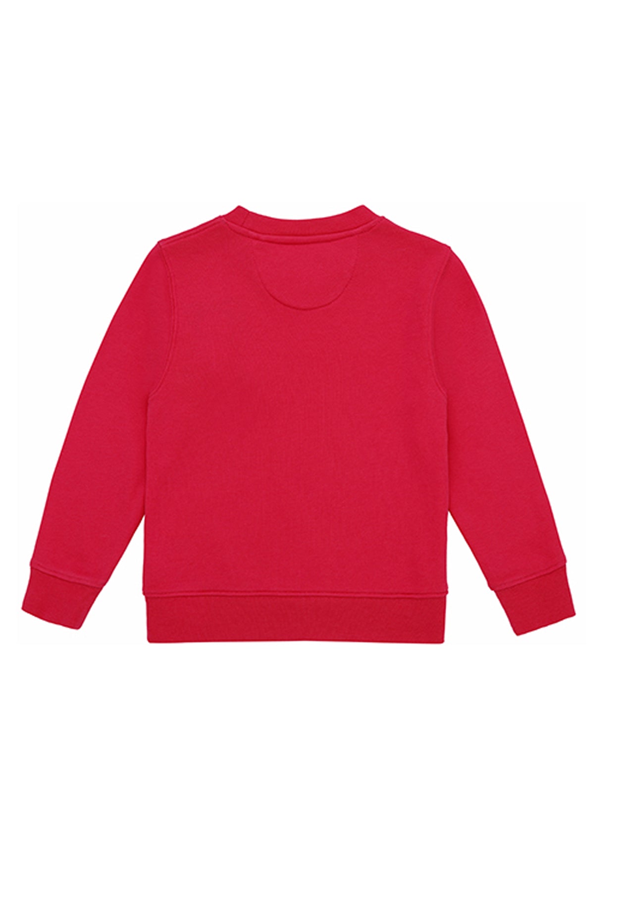 Ses Çıkaran Fuşya Bisiklet Yaka Sweatshirt