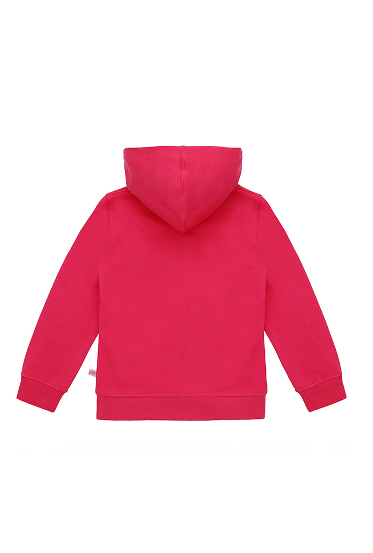 Ses Çıkaran Fuşya Fermuarlı Kapüşonlu Sweatshirt