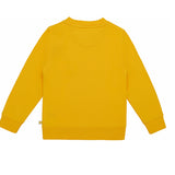 Ses Çıkaran Sarı Bisiklet Yaka Sweatshirt