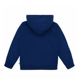 Squeaky Navy Zipped Hoodie Sweatshirt