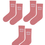 Pembe Çorap 3'lü Set
