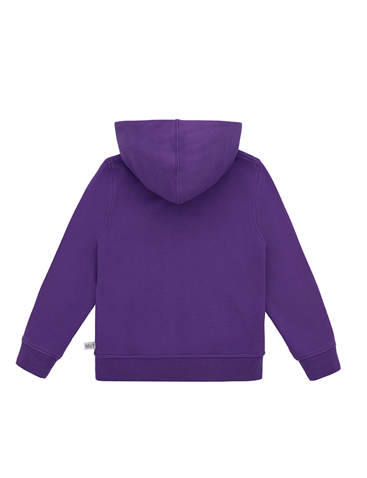Squeaky Purple Zipped Hoodie Sweatshirt