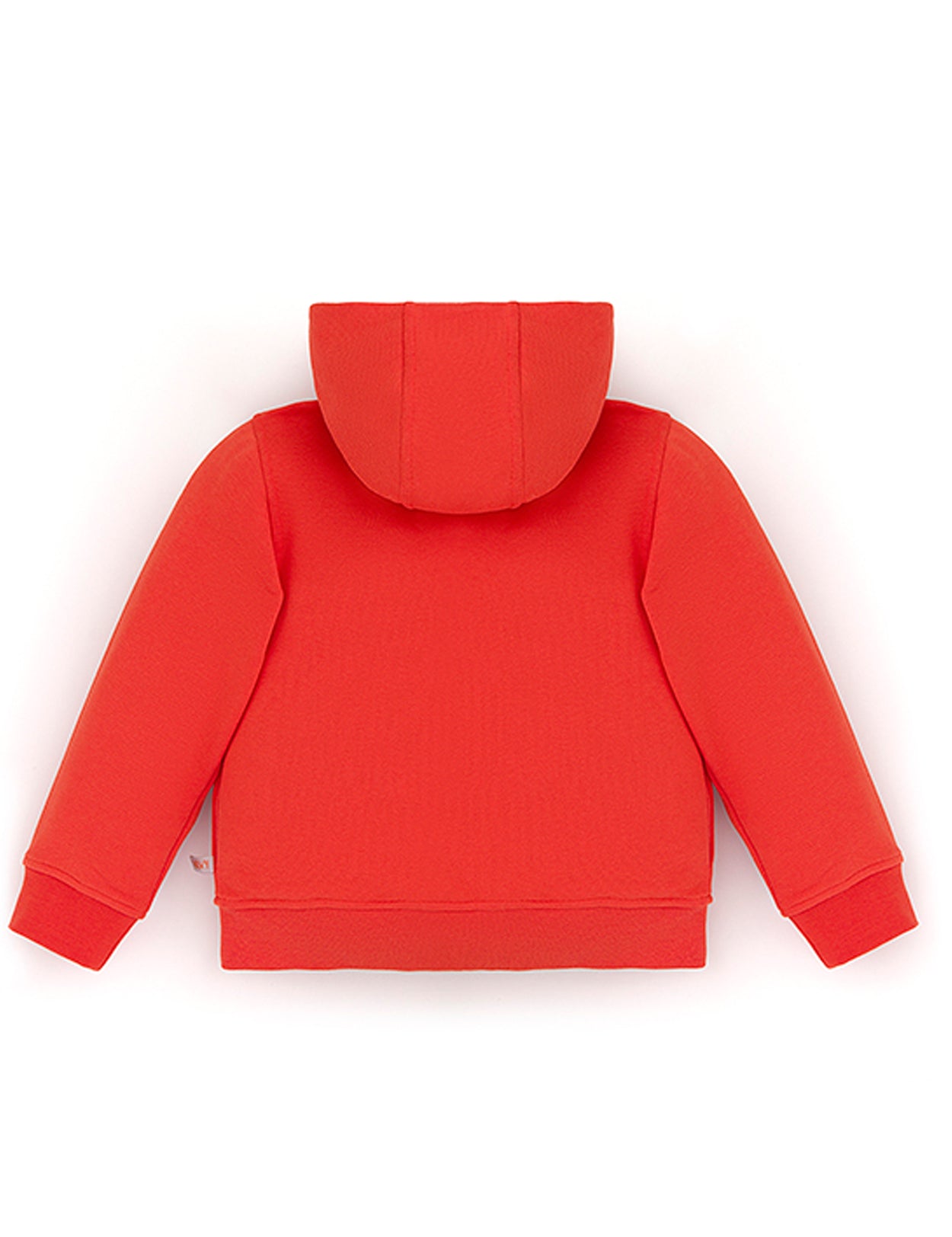 Squeaky Orange Zipped Hoodie Sweatshirt