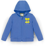 Squeaky Lilac Zipped Hoodie Sweatshirt