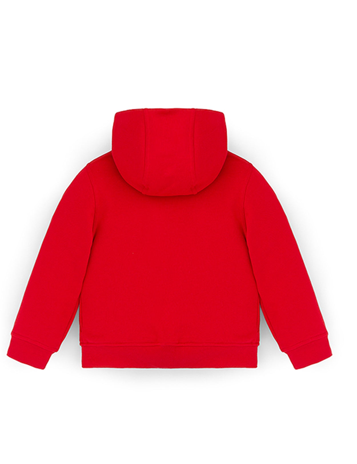 Squeaky Red Zipped Hoodie Sweatshirt