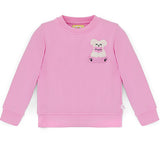 Squeaky Pink Crew Neck Sweatshirt