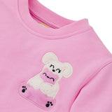 Squeaky Pink Crew Neck Sweatshirt
