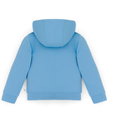 Squeaky Baby Blue Zipped Hoodie Sweatshirt