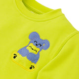 Squeaky Lime Crew Neck Sweatshirt