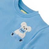 Squeaky Baby Blue Crew Neck Sweatshirt