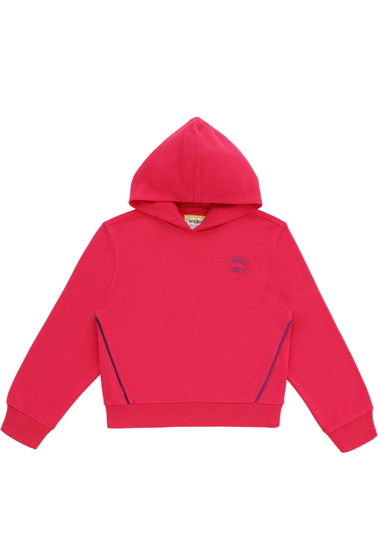 Kız Çocuk Fuşya Kapüşonlu Sweatshirt