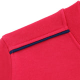 Kız Çocuk Fuşya Bisiklet Yaka Sweatshirt