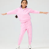 Half Zip Mock Neck Sweatshirt