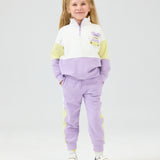 Half Zip Mock Neck Squeaky Sweatshirt