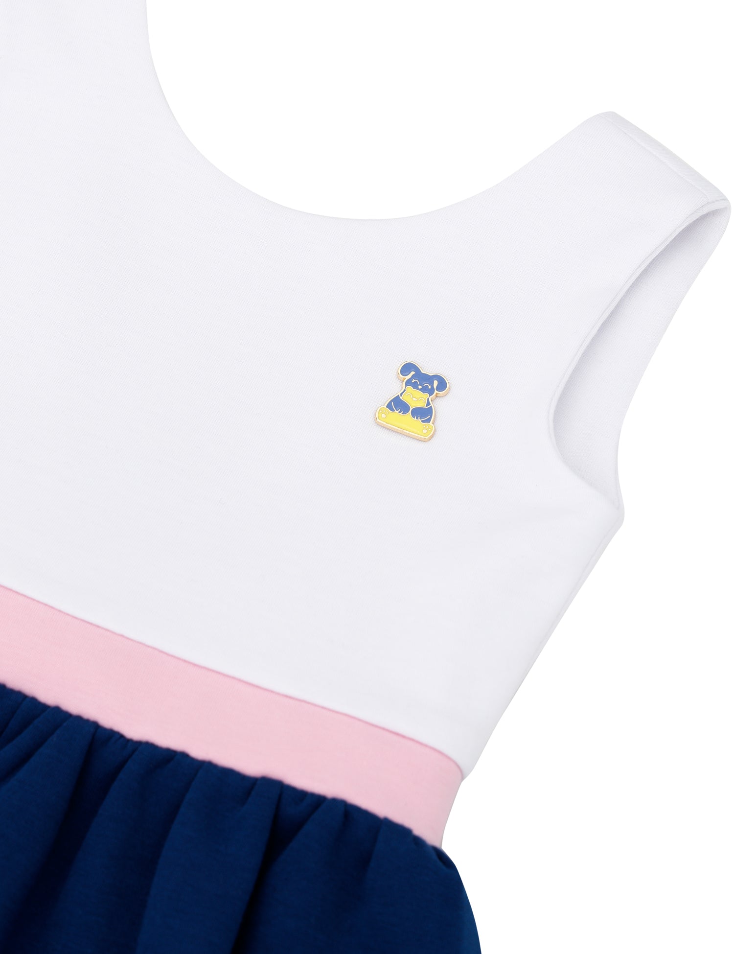 Dress With a Bow at Back