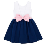 Dress With a Bow at Back