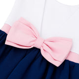 Dress With a Bow at Back