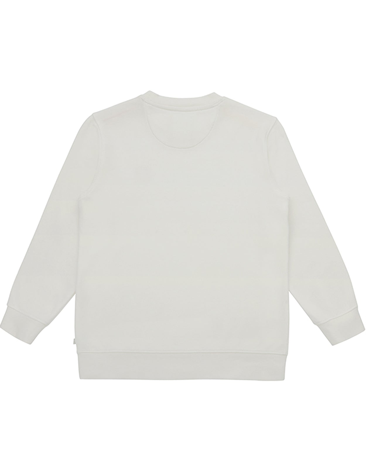 White Crew Neck Sweatshirt