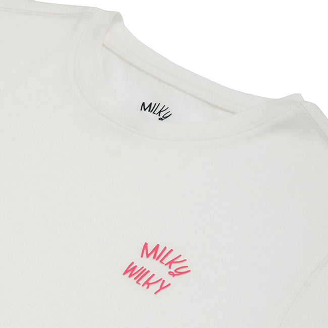 Kız Çocuk Beyaz T-Shirt