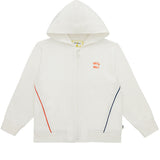 White Hoodie Sweatshirt