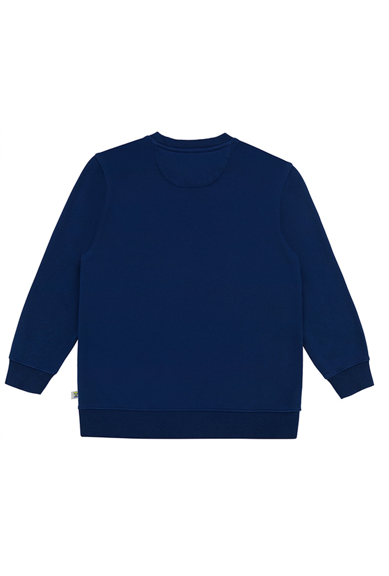 Kız Çocuk Lacivert Bisiklet Yaka Sweatshirt