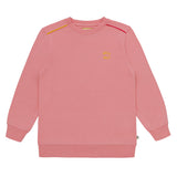 Kız Çocuk Pembe Bisiklet Yaka Sweatshirt